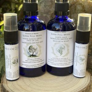 Super Full Moon Californian White Sage Smudge Mists
