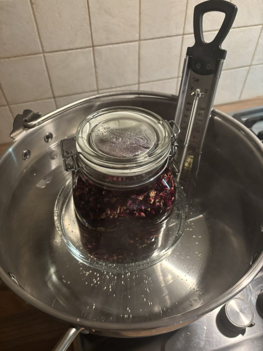 Rose Oil Infused with Rose Quartz, Rahanni Celestial Healing Energy & Crystal Bowl F Sound Frequency - 10ml - Image 5