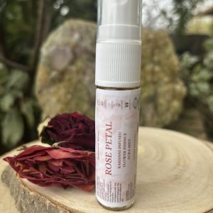 Rose Essence Infused with Rahanni Celestial Healing Energy & Crystal Bowl F Sound Frequency - 10ml